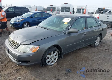 2003 Toyota Avalon Xl z USA, uszkodzony, nr VIN 4T1BF28B93U322377